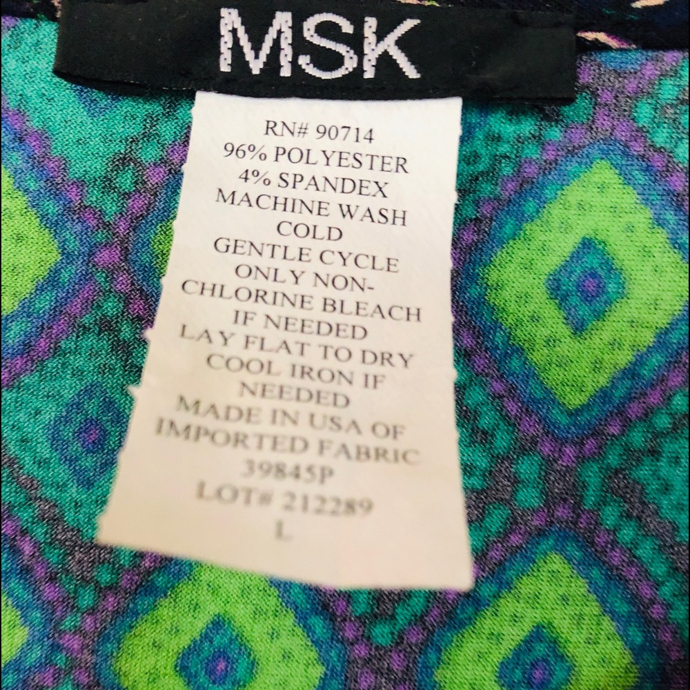 MSK Dress